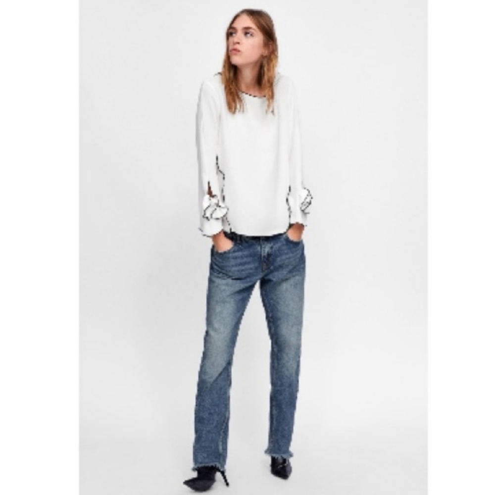 NWT Zara Blouse - Picture 3 of 8